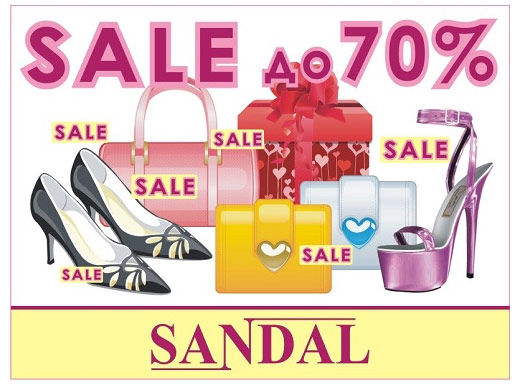 Sandal  SALE  70%