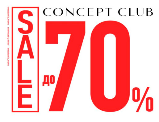 Sale  Concept Club